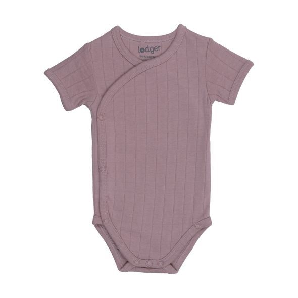LODGER ROMPER SS SOLID ROSE 56 - BODY - PRO DĚTI