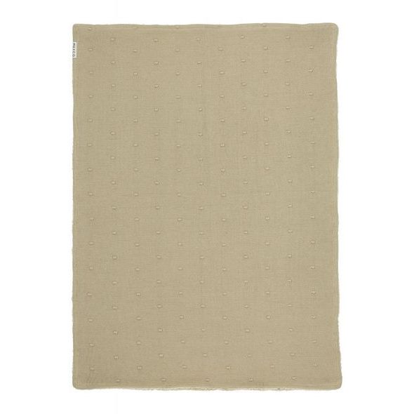 MEYCO DEKA MINI KNOTS FLEECE - SAND - DĚTSKÉ DEKY PRO MIMINKA - SPINKÁNÍ