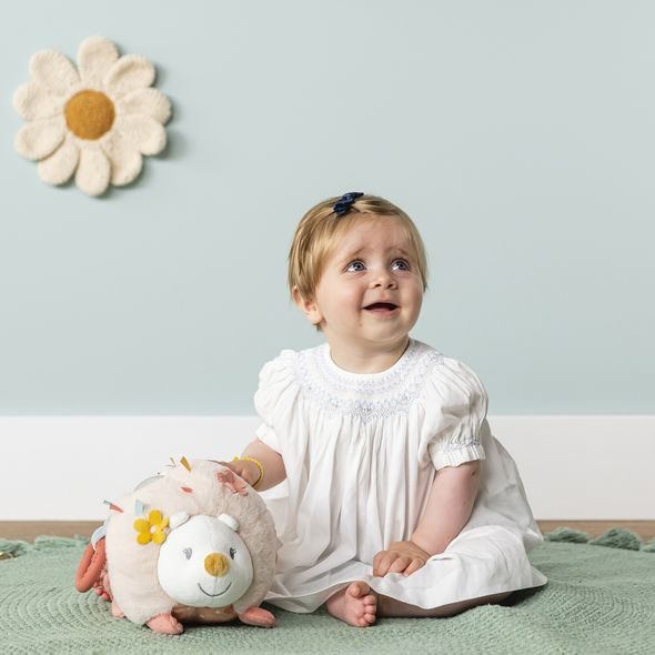 NATTOU JEŽEK PLYŠOVÝ ZOE S AKTIVITAMI 20 CM MILA, ZOE & LANA - AKTIVNÍ HRAČKY - PRO DĚTI