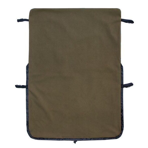 EMITEX NEPADACÍ DEKA ČERNÁ + FLEECE KHAKI - NÁNOŽNÍKY - KOČÁRKY A PŘÍSLUŠENSTVÍ