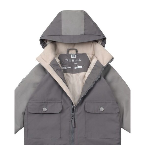 LEOKID PŘECHODOVÁ BUNDA FOGGY GRAY VEL. 2 - 3 ROKY (VEL. 92) - BUNDY - PRO DĚTI