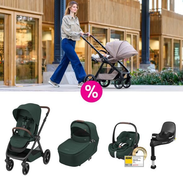 MAXI-COSI OXFORD PLUS KOČÁREK 2V1 + AUTOSEDAČKA MAXI-COSI PEBBLE 360 PRO 2 + ISOFIXOVÁ ZÁKLADNA - DVOJKOMBINACE - KOČÁRKY A PŘÍSLUŠENSTVÍ