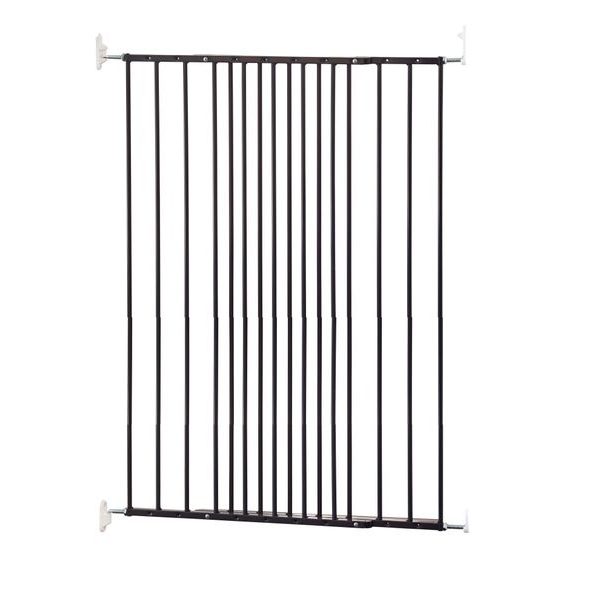 BABYDAN ZÁBRANA PET GATE STREAMLINE, BLACK, 63,5-107 CM - DVÍŘKA A BARIÉRY - CHOVATELSKÉ POTŘEBY MALVÍKZOO