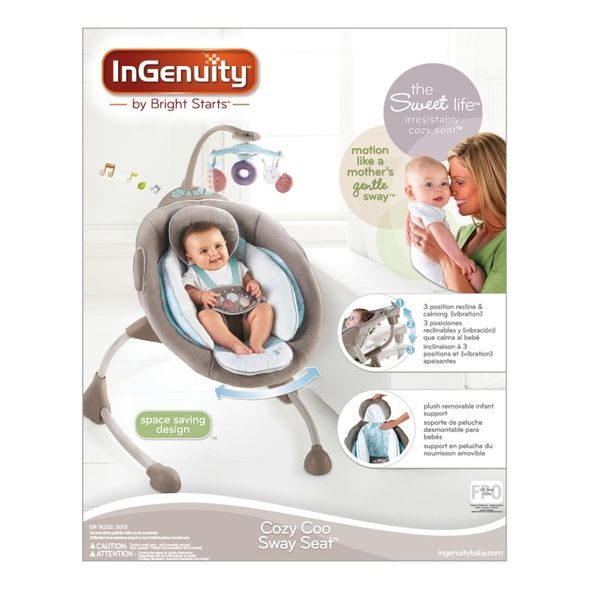 BRIGHT STARTS LEHÁTKO/HOUPÁTKO/KOLÉBKA SUMNER™ (DO 9 KG) - LEHÁTKA A HOUPADLA - SPINKÁNÍ