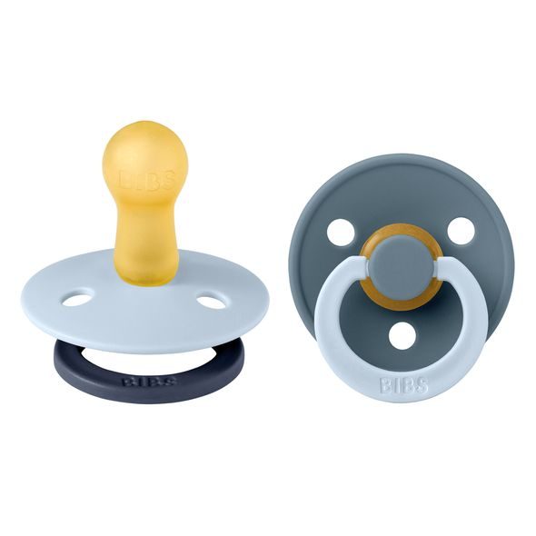 BIBS COLOUR FUSION DUDLÍKY Z PŘÍRODNÍHO KAUČUKU 2KS – VELIKOST 2 - ŠIDÍTKA A DOPLŇKY - KRMENÍ