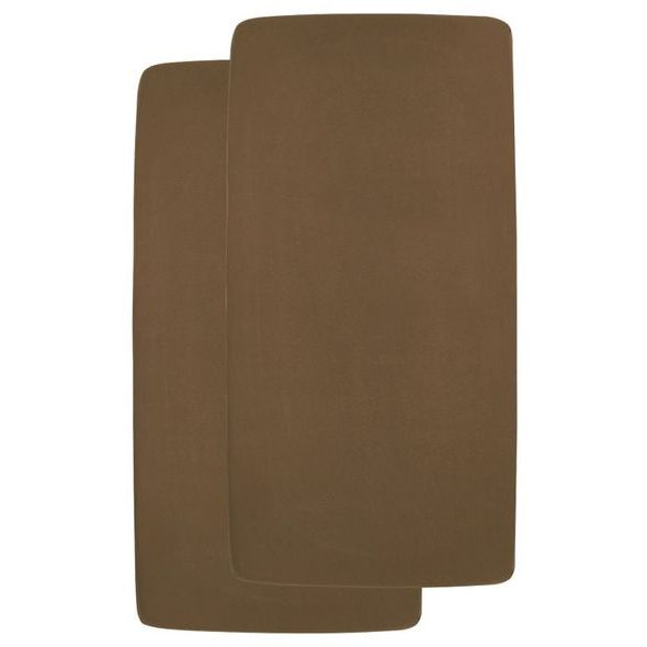 MEYCO ŽERZEJOVÉ PROSTĚRADLO 40X80/90 - CHOCOLATE - PROSTĚRADLA - SPINKÁNÍ