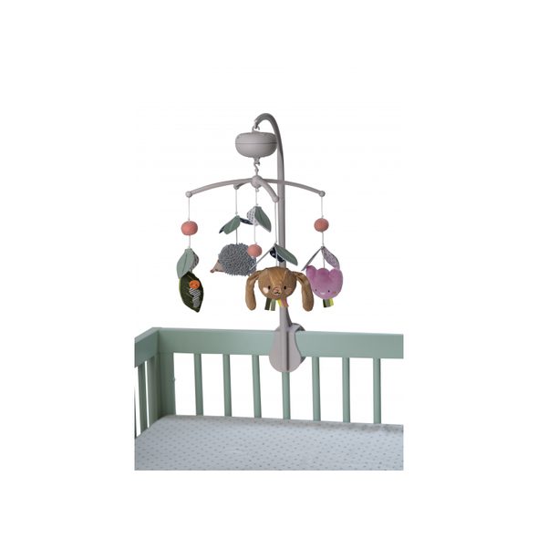 TAF TOYS HUDEBNÍ KOLOTOČ ZAHRADA - KOLOTOČE NA POSTÝLKU - PRO DĚTI