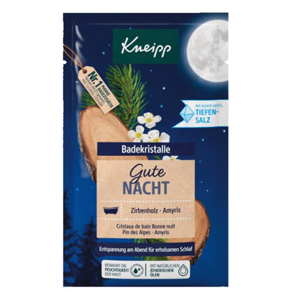 KNEIPP KNEIPP KOUPELOVÁ SŮL GOOD NIGHT 60 G 60 G - KOZMETIKA V TEHOTENSTVE - PRE MAMIČKY