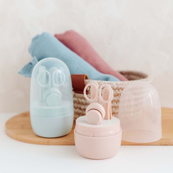 CANPOL BABIES SADA PÉČE O NEHTY PRO DĚTI RŮŽOVÁ - HŘEBÍNKY A KARTÁČKY - KOUPÁNÍ A ZDRAVÍ