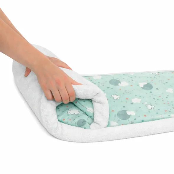 ENIE BABY CESTOVNÍ ROLOVATELNÁ MATRACE 60 X 120 X 4 CM BÍLÁ - MATRACE DO POSTÝLKY - SPINKÁNÍ