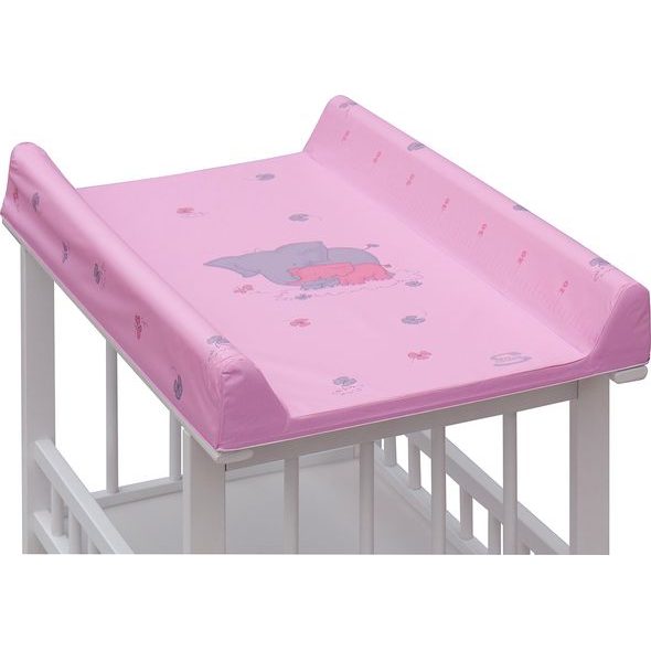 SCARLETT PŘEBALOVACÍ PULT JÁŠ BÍLÝ SLON RŮŽOVÝ - PŘEBALOVACÍ PULTY - PŘEBALOVÁNÍ