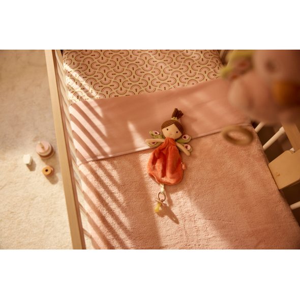 JOLLEIN DEKA 75X100CM BASIC SHERPA SILK ROSE - DĚTSKÉ DEKY PRO MIMINKA - SPINKÁNÍ