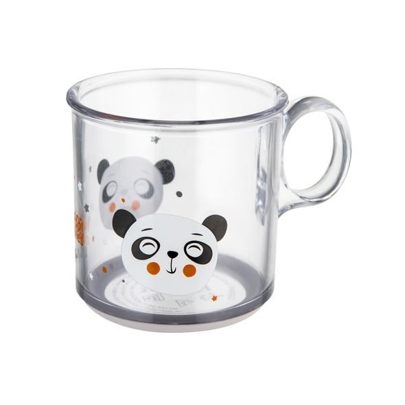 CANPOL BABIES HRNEČEK PROTISKLUZOVÝ EXOTIC ANIMALS 170ML TRANSPARETNÍ - DĚTSKÉ HRNEČKY - KRMENÍ