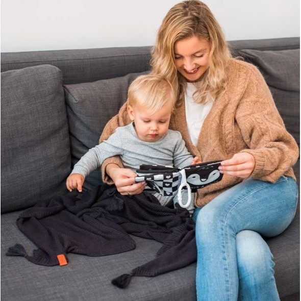 BABYONO KNÍŽKA NA HRANÍ BLACK&WHITE - KNÍŽKY PRO NEJMENŠÍ - PRO DĚTI