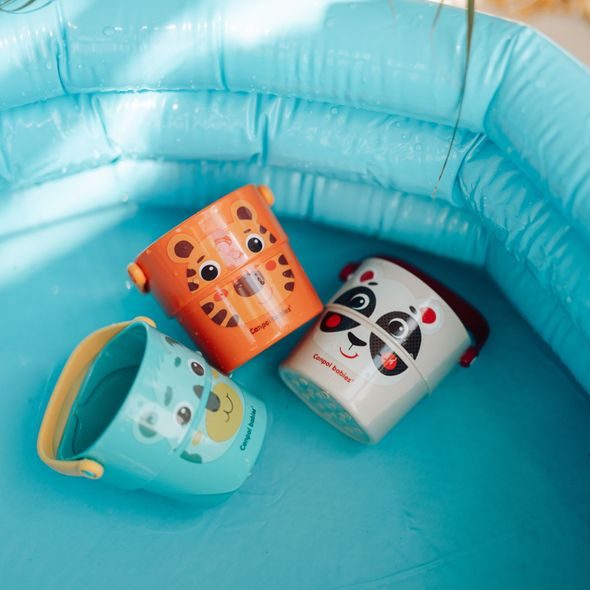 CANPOL BABIES KYBLÍKY DO VODY HELLO LITTLE 3 KS - HRAČKY DO VANY - PRO DĚTI