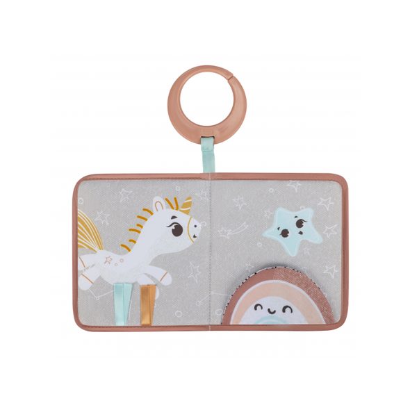 TINY LOVE ZÁVĚSNÁ TEXTILNÍ KNÍŽKA UNICORN WONDERLANDS - HRAČKY K ZAVĚŠENÍ - PRO DĚTI
