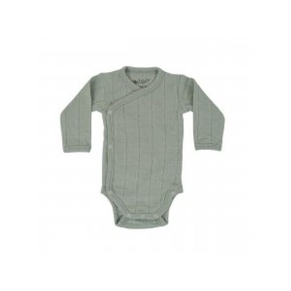 LODGER ROMPER LONG SLEEVES TRIBE SILT GREEN 56 - BODY - PRO DĚTI