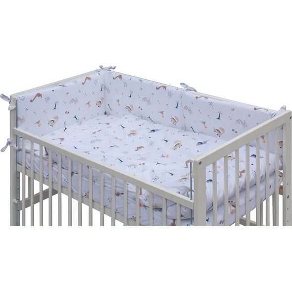 SCARLETT DĚTSKÁ POSTÝLKA S KOMPLETNÍ VÝBAVOU SCARLETT 120 X 60 CM - TURA - DŘEVĚNÉ POSTÝLKY - SPINKÁNÍ