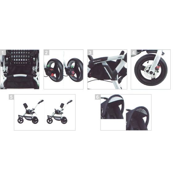JANÉ SLALOM REVERSE FORMULA MATRIX 2010 - TROJKOMBINACE - KOČÁRKY A PŘÍSLUŠENSTVÍ