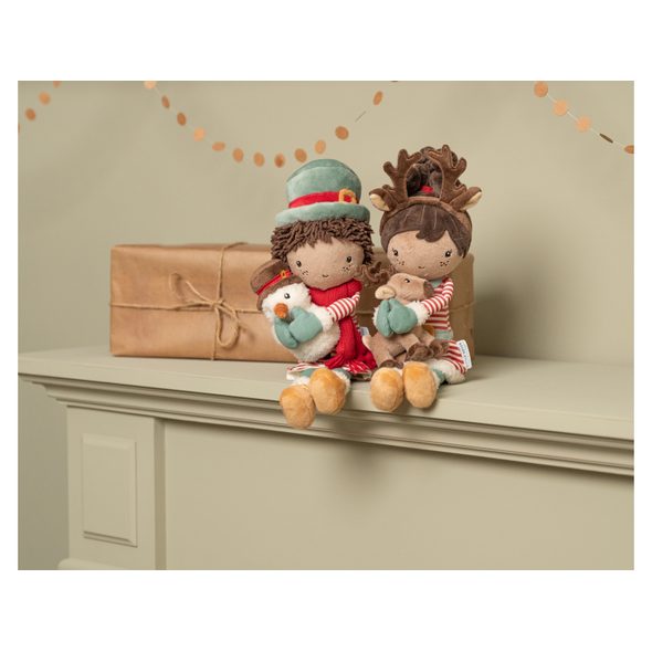 LITTLE DUTCH PANENKA JAKE VÁNOČNÍ 35CM - PLYŠOVÉ A MAŇÁSCI - PRO DĚTI