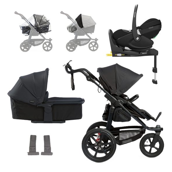 TFK SET PRO 2024 FRAME PRO + CARRYCOT PRO COMBI + PŘÍSLUŠENSTVÍ + PEBBLE 360 PRO + FAMILYFIX 360 PRO - TROJKOMBINACE - KOČÁRKY A PŘÍSLUŠENSTVÍ