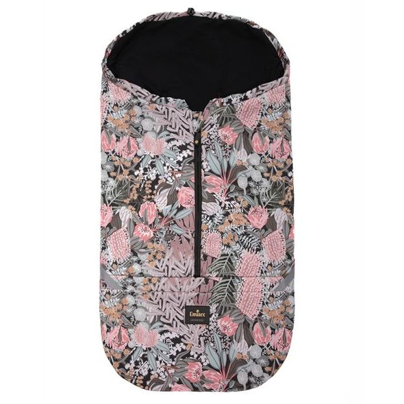 EMITEX FUSAK 2V1 COCOON SOFTSHELL POPPY - FUSAKY DO KOČÁRKU - KOČÁRKY A PŘÍSLUŠENSTVÍ