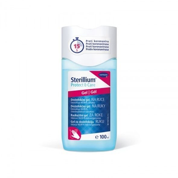 HARTMANN STERILLIUM PROTECT & CARE GEL 100 ML - DEZINFEKCE - KOUPÁNÍ A ZDRAVÍ