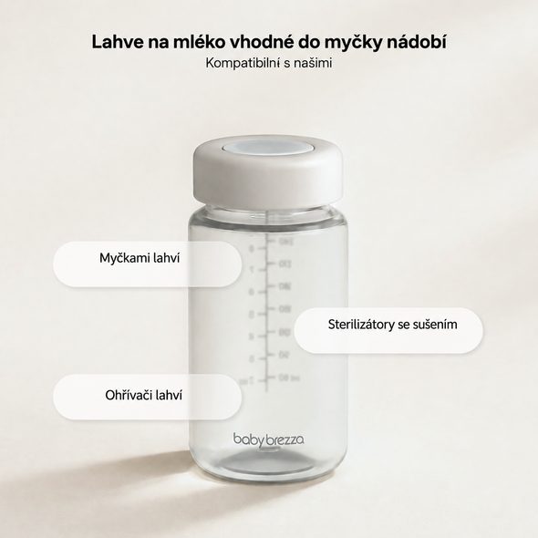 BABY BREZZA BREASTMILK BOTTLE COOLER 600 ML - CHLADICÍ TERMOSKA NA MATEŘSKÉ MLÉKO - USKLADNĚNÍ MATEŘSKÉHO MLÉKA - KRMENÍ