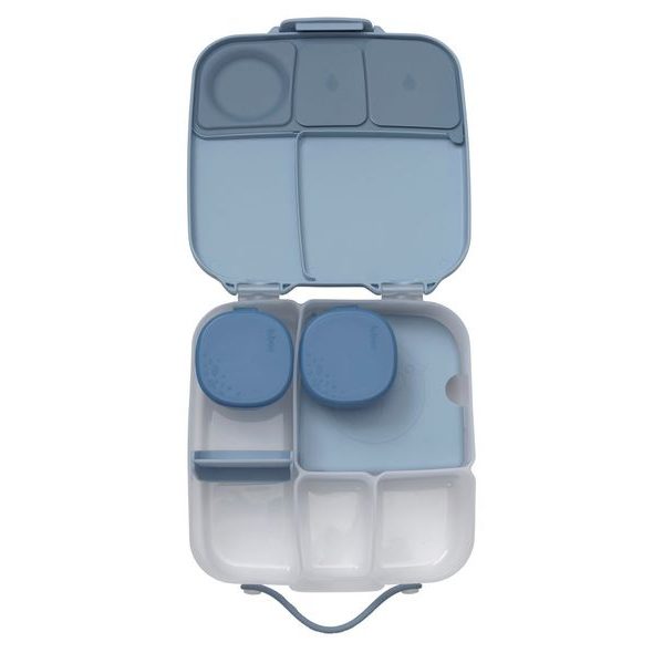 B.BOX SADA KRABIČEK SNACK TUBS 3KS - MODRÉ - USKLADNĚNÍ JÍDLA - KRMENÍ