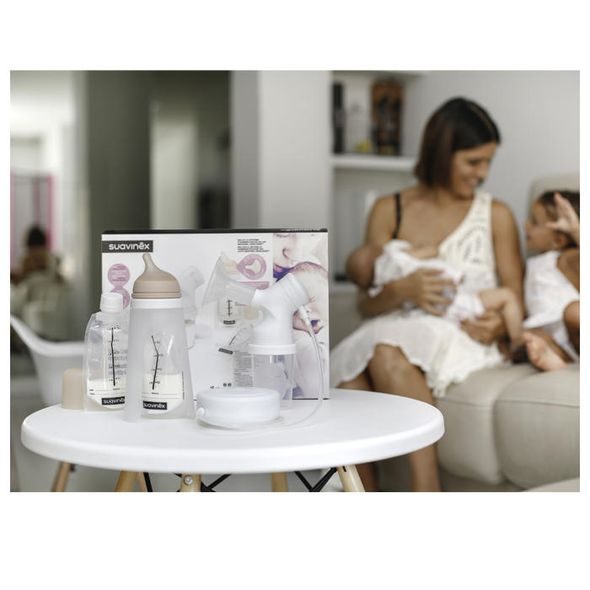 SUAVINÉX ODSÁVAČKA MATEŘSKÉHO MLÉKA ELEKTRICKÁ ZERØ.ZERØ - ODSÁVAČKY MATEŘSKÉHO MLÉKA - KRMENÍ