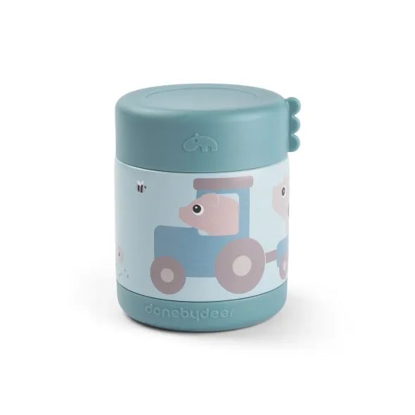 DONE BY DEER DĚTSKÁ TERMONÁDOBA 300 ML - MISKY, TALÍŘKY A PODLOŽKY - KRMENÍ