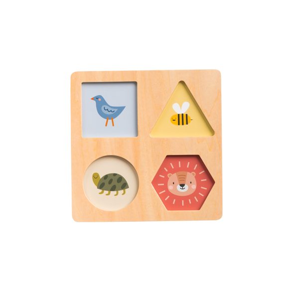 TAF TOYS PUZZLE VKLÁDACÍ TVARY PRO NEJMENŠÍ - VKLÁDÁNÍ TVARŮ - PRO DĚTI