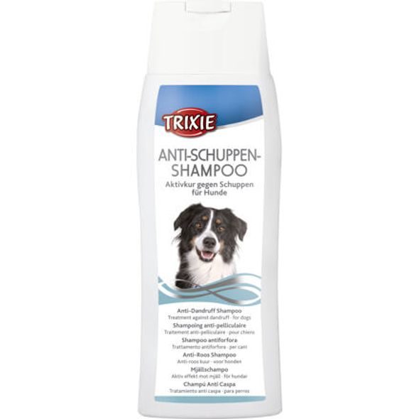 TRIXIE ANTISCHUPPEN ŠAMPON 250ML TRIXIE - PROTI LUPŮM - ŠAMPONY PRO PSY - CHOVATELSKÉ POTŘEBY MALVÍKZOO