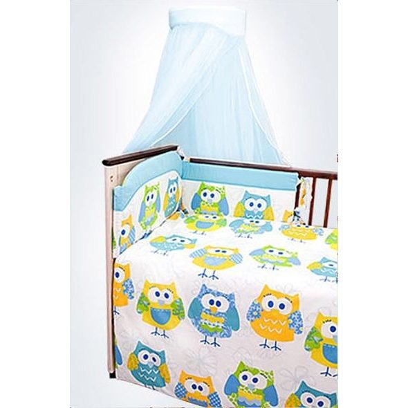 BLANCA BABY NEBESA UNIVERZÁLNÍ (ORGANZA) NOVINKA ! - POVLEČENÍ DO POSTÝLKY - SPINKÁNÍ