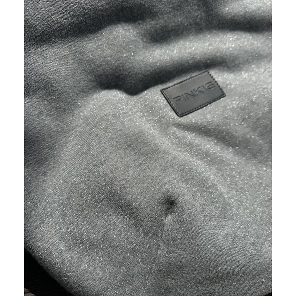 BAVLNĚNÝ FUSAK PINKIE SHINE GREY-LEHKÝ - FUSAKY DO KOČÁRKU - KOČÁRKY A PŘÍSLUŠENSTVÍ