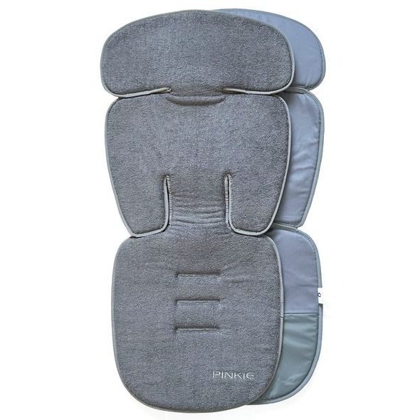 PINKIE LETNÍ PODLOŽKA DO KOČÁRKU BAMBOO GREY - PODLOŽKY DO KOČÁRKU - KOČÁRKY A PŘÍSLUŠENSTVÍ