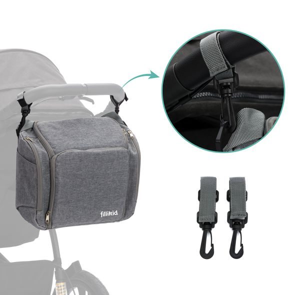 FILLIKID CESTOVNÍ PODSEDÁK CUSHION GREY MELANGE - AUTOSEDAČKY 15-36KG - AUTOSEDAČKY A PŘÍSLUŠENSTVÍ