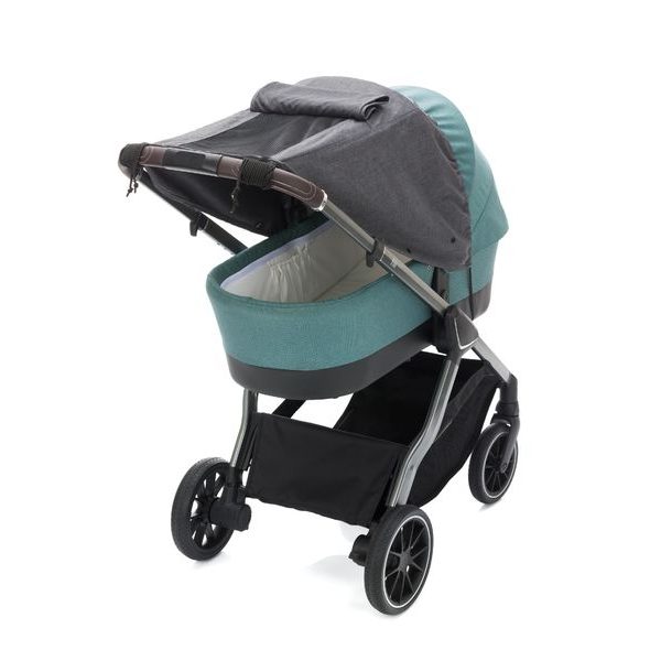 FILLIKID SLUNEČNÍ CLONA NA KOČÁREK DELUXE GREY MELANGE - SLUNEČNÍKY A CLONY - KOČÁRKY A PŘÍSLUŠENSTVÍ