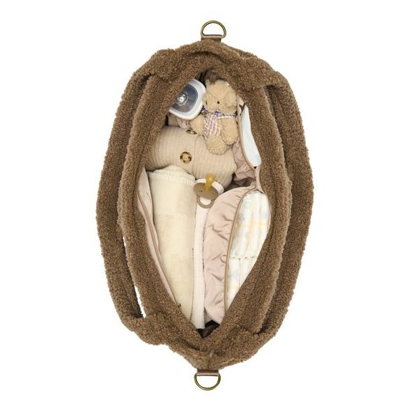 STUDIO NOOS TEDDY PŘEBALOVACÍ TAŠKA BROWN - PŘEBALOVACÍ TAŠKY - KOČÁRKY A PŘÍSLUŠENSTVÍ