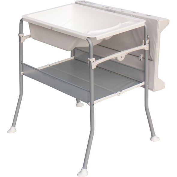 SCARLETT PŘEBALOVACÍ PULT S VANIČKOU SCARLETT FLORIDA ŠEDÝ - PŘEBALOVACÍ PULTY - PŘEBALOVÁNÍ