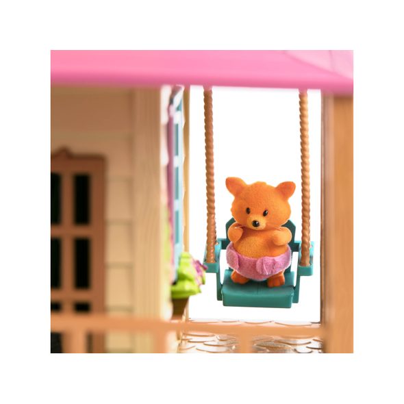 LI'L WOODZEEZ DOMEČEK VELKÝ HILLSIDE COTTAGE - DOPLŇKY PRO FIGURKY - PRO DĚTI