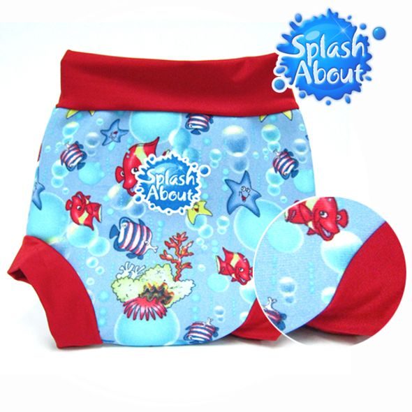 PLAVKY HAPPY NAPPY - RYBIČKY ČERVENÁ - KOJENECKÉ PLAVKY - KOUPÁNÍ A ZDRAVÍ