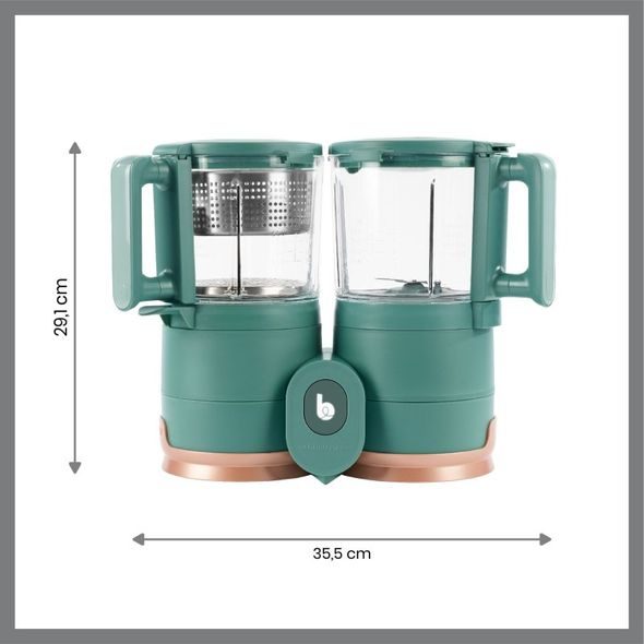 BABYMOOV MULTIFUNKČNÍ PŘÍSTROJ NUTRIBABY GLASS - KUCHYŇSKÉ PŘÍSTROJE - KRMENÍ