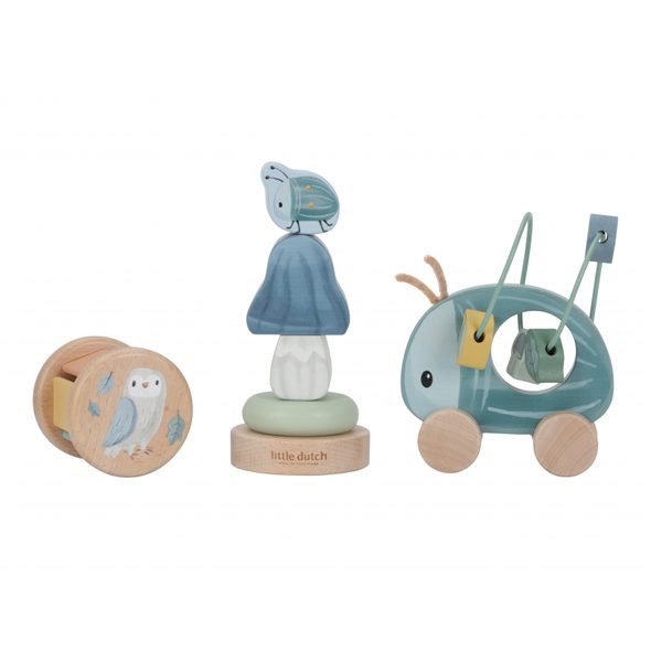 LITTLE DUTCH DÁRKOVÝ SET DŘEVĚNÝ FOREST FRIENDS - DÁRKOVÉ SADY - PRO DĚTI