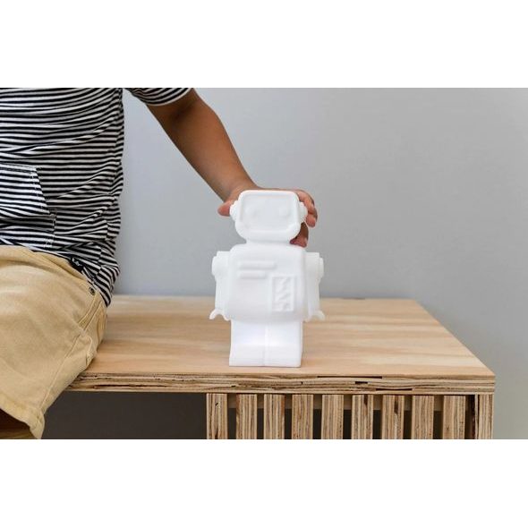 FLOW NOČNÍ SVĚTLO HERO WHITE - NOČNÍ SVĚTLA - SPINKÁNÍ