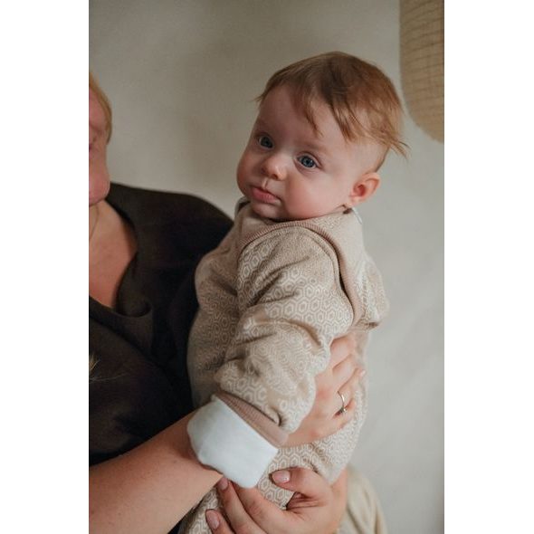 LODGER SPACÍ PYTEL S RUKÁVY MATCHA BEIGE VEL. 68/80 - SPACÍ PYTLE - SPINKÁNÍ