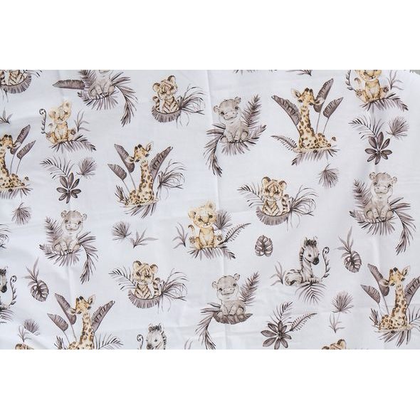 SCARLETT POVLEČENÍ DO POSTÝLKY 2DÍLNÉ 100 X 135 CM AFRIKA BÉŽOVÁ - POVLEČENÍ DO POSTÝLKY - SPINKÁNÍ