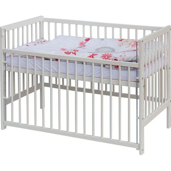 SCARLETT DĚTSKÁ POSTÝLKA S KOMPLETNÍ VÝBAVOU SCARLETT 120 X 60 CM - SOLY - DŘEVĚNÉ POSTÝLKY - SPINKÁNÍ