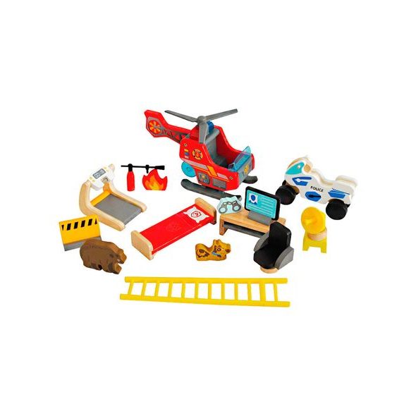 STOKKE® MUTABLE™ HEROES HOUSE FURNITURE SADA HRAČEK - STOLKY A ŽIDLIČKY - SPINKÁNÍ