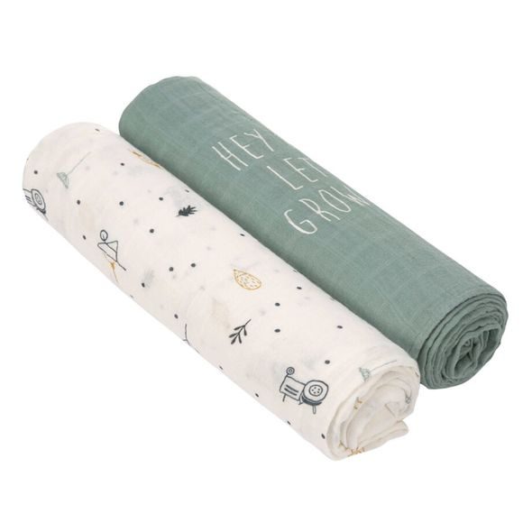 LÄSSIG SWADDLE HEAV. SOFT 120X120 GARD. EXPLO. BOYS - ZAVINOVACÍ PLENY / OSUŠKY VELKÉ - VŠETKO NA PREBAĽOVANIE